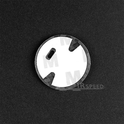 For Lexus ES Toyota RAV4 Car Engine Start Button Sticker Black Red Carbon Fiber - detail view 9