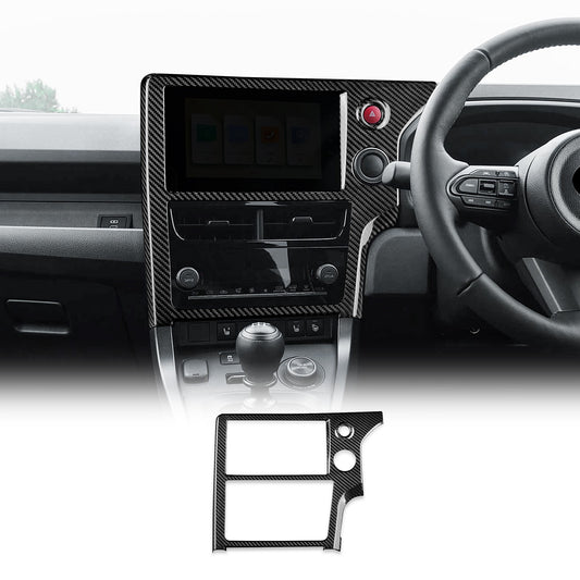 Center Navigation Screen Frame Cover Carbon FIber For Toyota GR Yaris 2025-2026 - product view