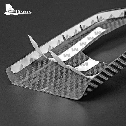 For BMW F20/F21/F22 10-19 Center Console Panel Cover Sticker Real Carbon Fiber - detail view 7