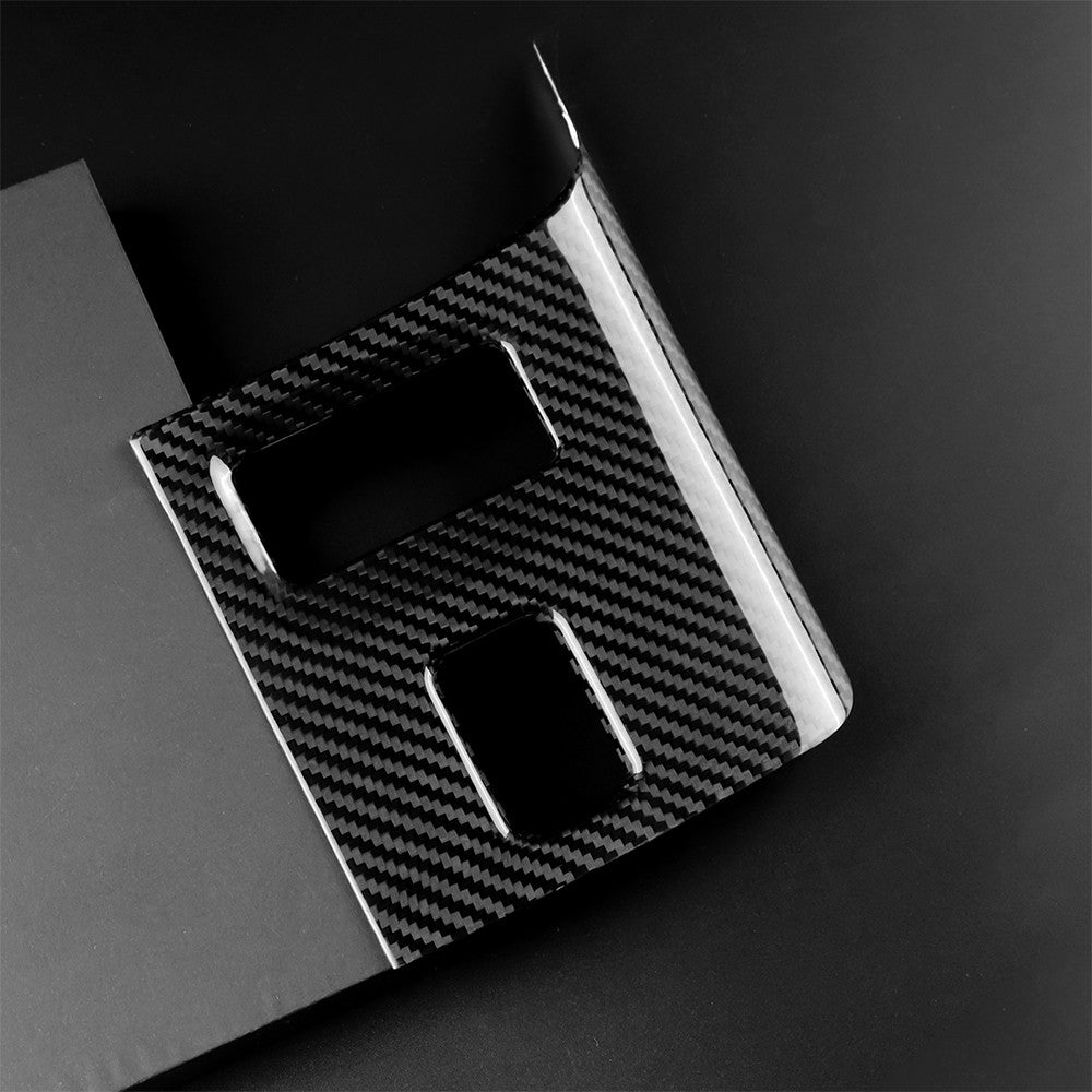 Car Center Seat Heating Button Cover Carbon Fiber for Subaru BRZ GR86 2021-2026 - detail view 8