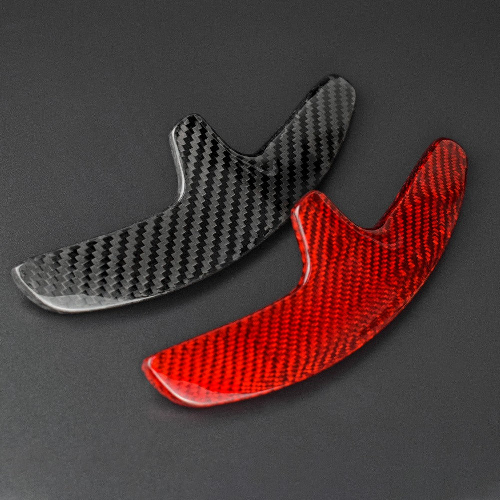 For Porsche 911 12-19 Cayman 13-19 Black Steering Wheel Paddle Shifter Extension - detail view 8