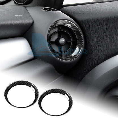 For Mini R55 R56 2007-2013 R57 2009-2010 REAL HARD Carbon Air Vent Outlet Cover - product view