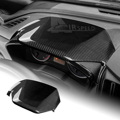 For Subaru Crosstrek 2023-2024 REAL HARD Carbon Fiber Speedometer Cluster Cover - product view
