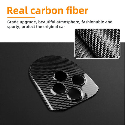 For Alfa Romeo 4C 2014-2020 Car Center Automatic Gear Shift Button Panel Cover - detail view 5