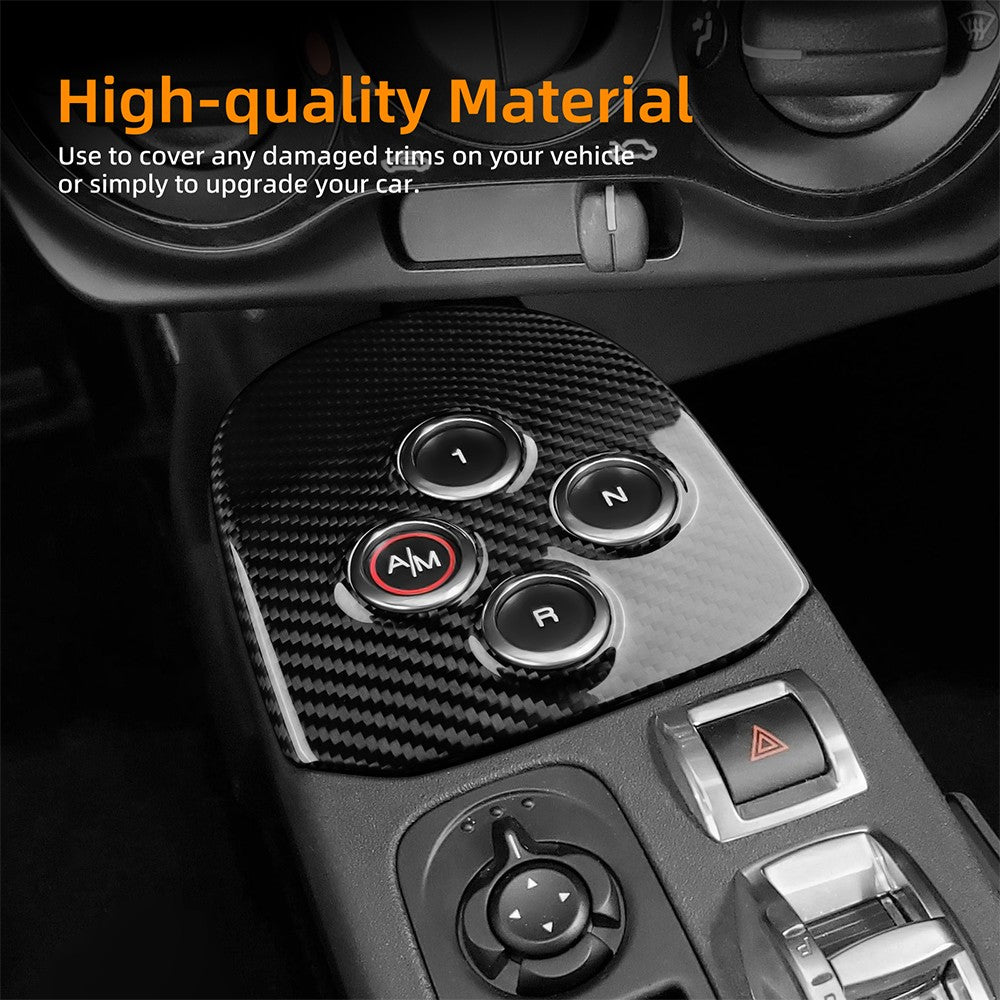 For Alfa Romeo 4C 2014-2020 Car Center Automatic Gear Shift Button Panel Cover - detail view 6