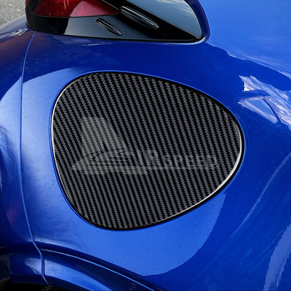For Subaru BRZ GR86 21-23 Fuel Gas Tank Filler Cap Cover REAL HARD Carbon Fiber - detail view 6