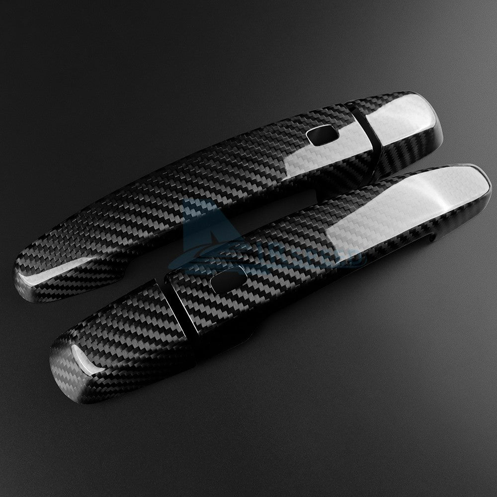 For Chevrolet Camaro 2016-2024 HARD Carbon Fiber Exterior Door Handle Cover Trim