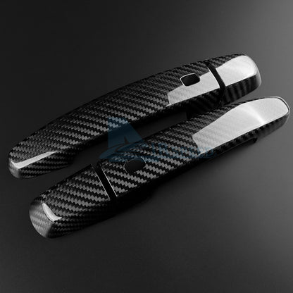For Chevrolet Camaro 2016-2024 HARD Carbon Fiber Exterior Door Handle Cover Trim