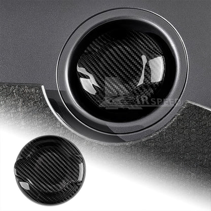 For Mini F55 F56 14-23 F57 16-23 Black Hard Carbon Fiber Fuel Tank Cap Cover 409 - product view