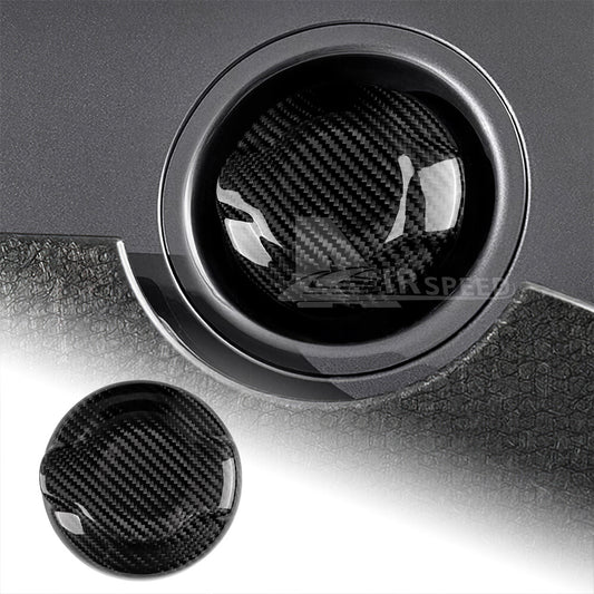 For Mini F55 F56 14-23 F57 16-23 Black Hard Carbon Fiber Fuel Tank Cap Cover 409 - product view