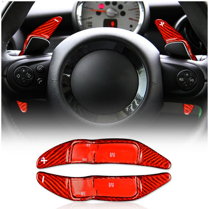 Carbon Fiber Steering Wheel Paddle Shifter For Mini R55 R56 R57 R58 R59 R60 R61 - product view