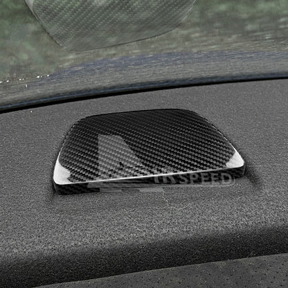 For Subaru BRZ GR86 2021-2023 Rear Seat Upper Cover REAL HARD Carbon Fiber BLACK - detail view 4