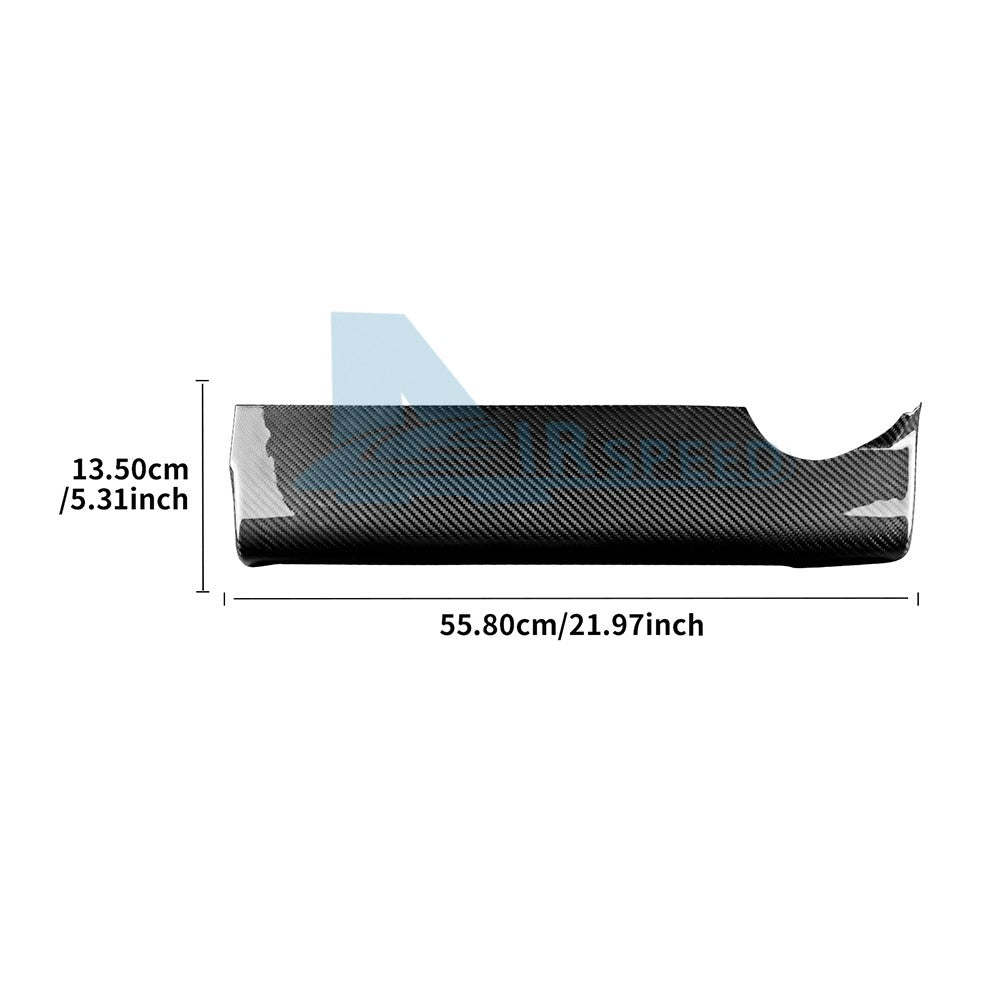 Hard Carbon Co-pilot Dashboard Trim LHD For Subaru BRZ Toyota GR86 2021-2026 - detail view 7