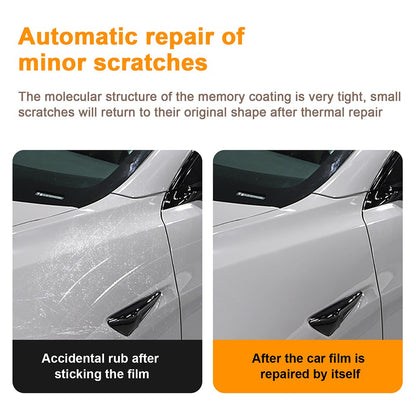 Car Front Bumper Precut Paint Protection Film Clear for Tesla Model Y 2020-2024 - FREE GIFT