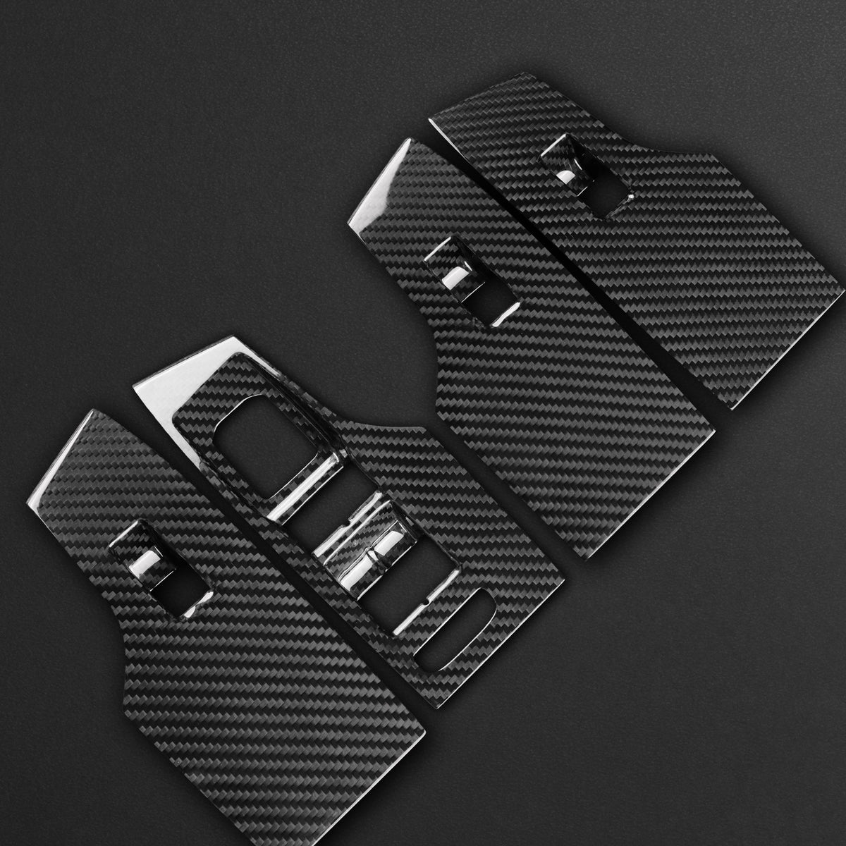 Car Door Window Lift Panel Cover Carbon Fiber for SEAT Ibiza Arona 2022-2026 - detail view 9