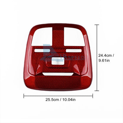 Reading Light Cover RED HARD Carbon Fiber for Toyota GR86 Subaru BRZ 2021-2023 - detail view 3