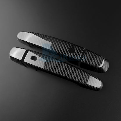 For Chevrolet Camaro 2016-2024 HARD Carbon Fiber Exterior Door Handle Cover Trim