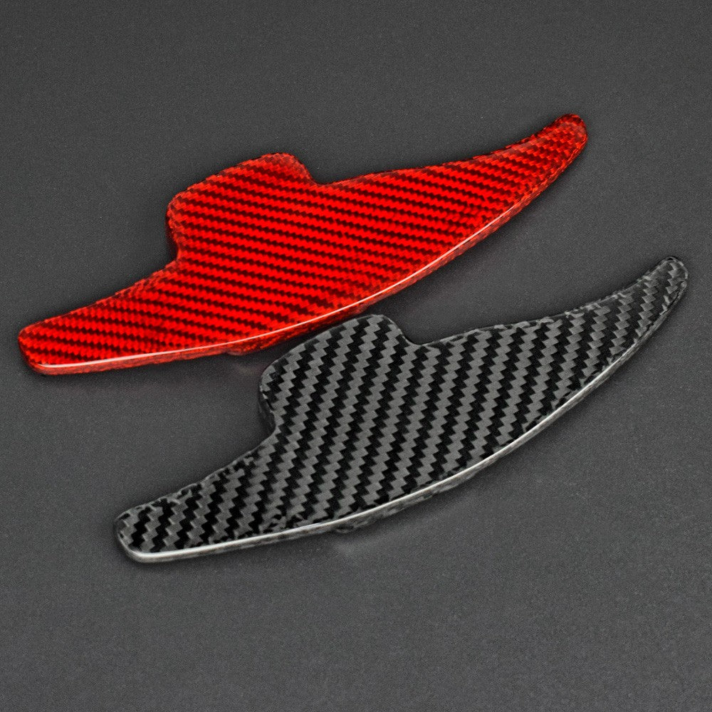 Red Steering Wheel Paddle Shifter Extension For Ford Focus ? 15-20 Escape 17-20 - detail view 8
