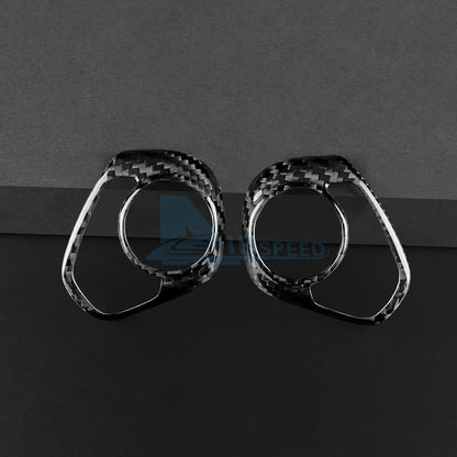 Steering Wheel Button Frame Cover Hard Carbon Fiber for BRZ Toyota 86 2017-2025 - detail view 8