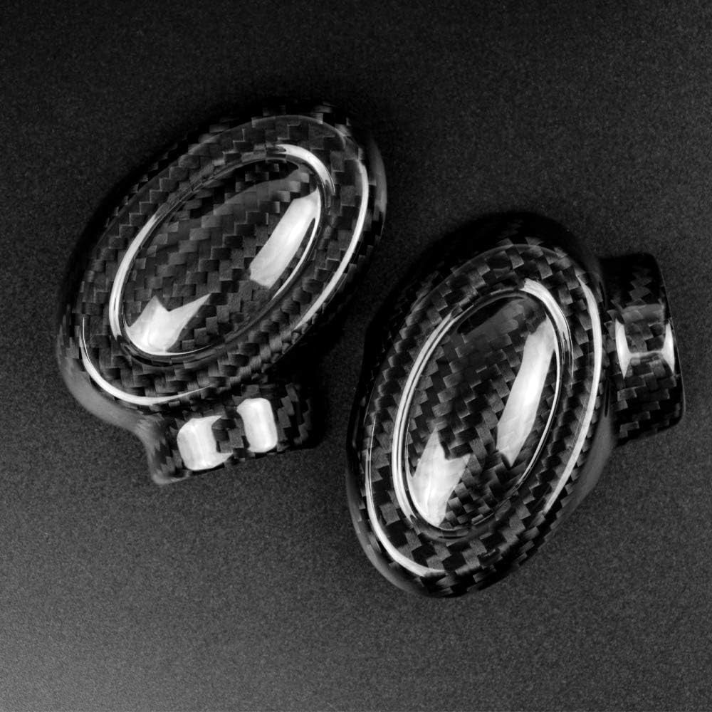 Full Wrap Black Hard Carbon Gear Knob 2Pcs For MINI F Series - detail view 7