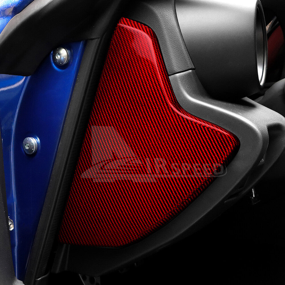 REAL HRAD Carbon Fiber Center Console Both Side Cover For Subaru BRZ GR86 21-23 - detail view 5