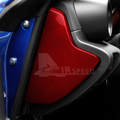 REAL HRAD Carbon Fiber Center Console Both Side Cover For Subaru BRZ GR86 21-23 - detail view 5