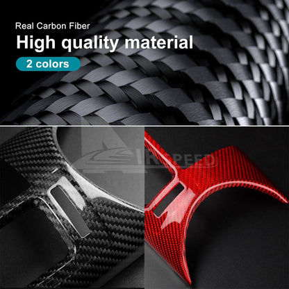 Black Hard Carbon Center Air Outlet Vent Cover For GR86 BRZ 2021 To 2025 LHD - detail view 4
