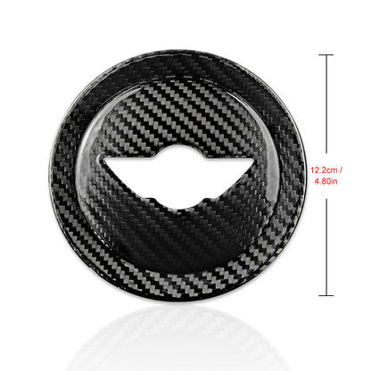 Steering Wheel Cover Hrad Carbon Fiber For Mini R55 R56 R57 R58 R59 R60 R61 - detail view