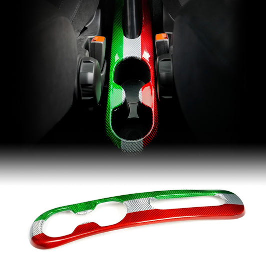 Car Water Cup Holder Handbrake Panel Cover for FIAT 500 Abarth 595 695 2016-2024 - product view