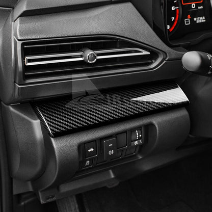 REAL HARD Carbon Fiber Driver Dashboard Cover For Subaru WRX Crosstrek 2022-2024 - detail view 5