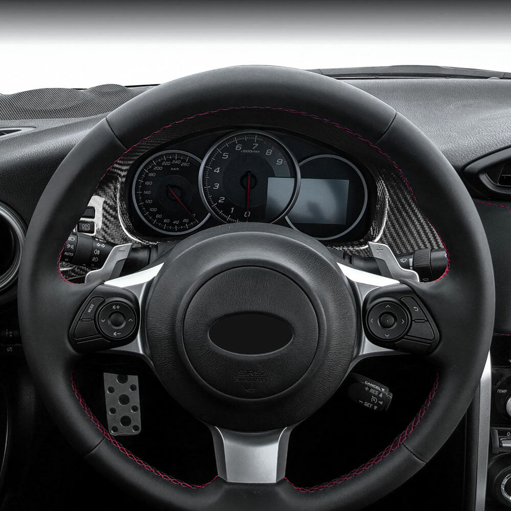 Speedometer Frame Cover REAL Carbon Fiber For Subaru BRZ Toyota 86 2012-2021 - detail view 5