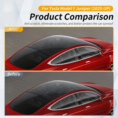 Pre-Cut Clear Self-Healing TPU Invisible Paint Protection Film Sunroof Guard - FREE GIFT