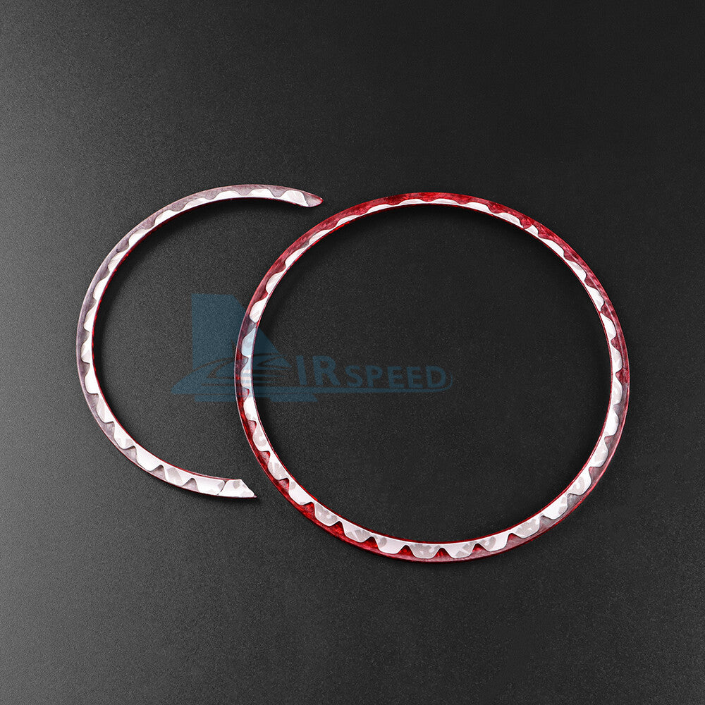 Red Speedometer Cluster Cover REAL HARD Carbon Fiber For Mini F54 F55 F56 F57 60 - detail view 8
