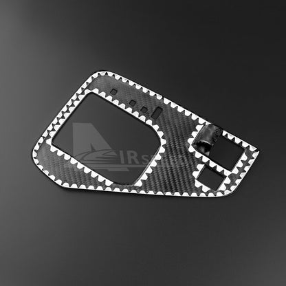 REAL HARD Carbon Fiber Gear Shift Console Cover For Subaru Crosstrek 2023-2024 - detail view 10