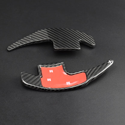 Real Carbon Fiber For Mustang 2015-2023 Steering Wheel Paddle Shifter Extension - detail view 7