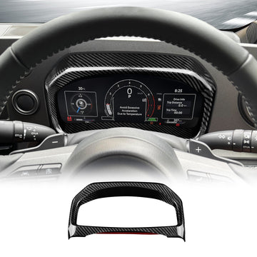 Car Speedometer Frame Cover Trim Carbon Fiber for Toyota GR Yaris 2025-2026