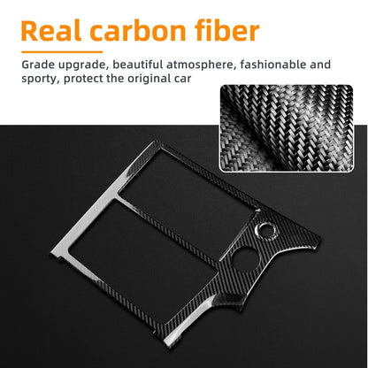 Center Navigation Screen Frame Cover Carbon FIber For Toyota GR Yaris 2025-2026 - detail view 5