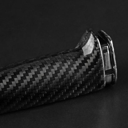 For BMW F10 F20 F30 F34 M3 E46 E60 E63 E64 Car Handbrake Cover Trim Carbon Fiber - detail view 7