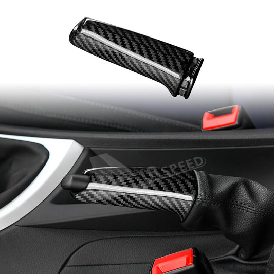 For BMW E60 E61 E63 E64 E84 Handbrake Grip Grip Handle Cover REAL Carbon Fiber - product view
