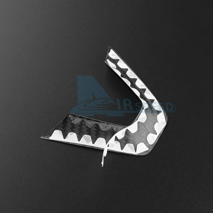 REAL HARD Carbon Fiber Steering Wheel Cover For Tesla Model 3 2024 BLACK - detail view 8