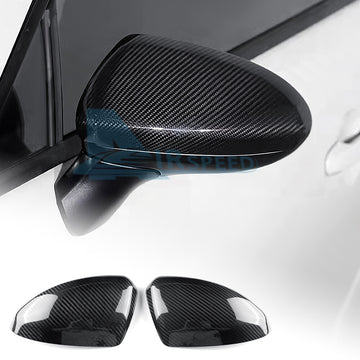 Real Carbon Fiber Side Mirror Cover Caps For Subaru BRZ Toyota GR86 2021-2024