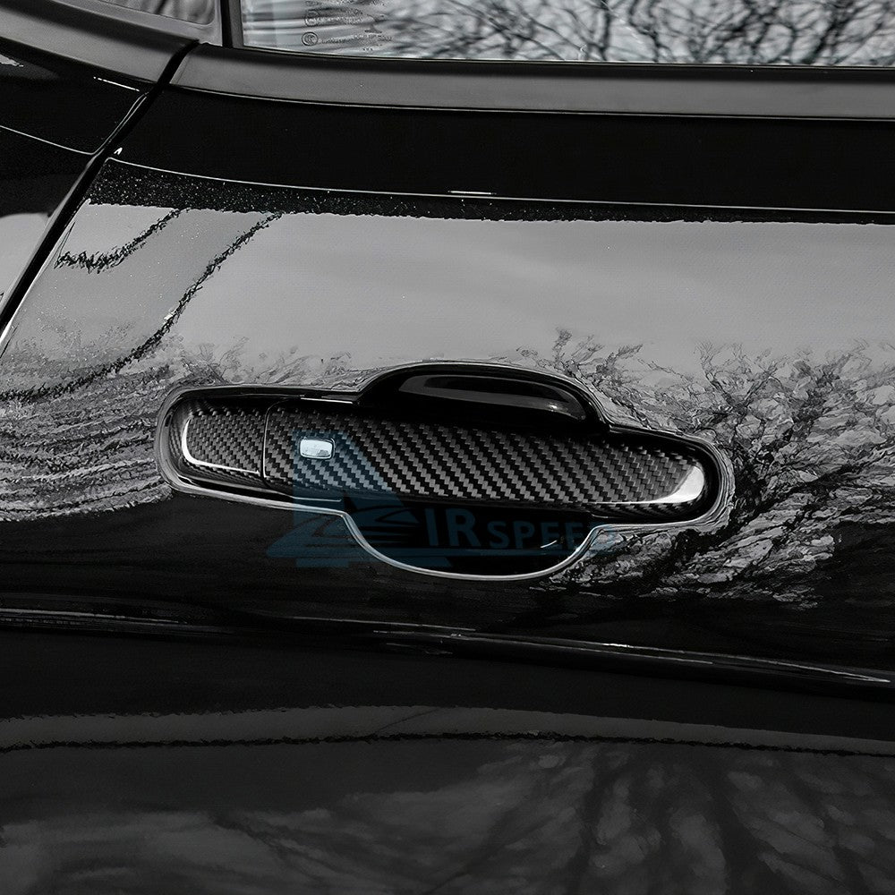 For Chevrolet Camaro 2016-2024 HARD Carbon Fiber Exterior Door Handle Cover Trim