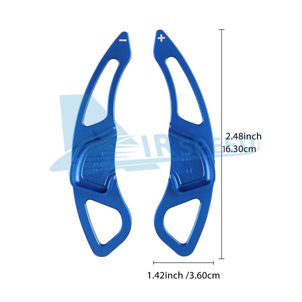 For Hyundai Genesis Coupe 2009-2011 Steering Wheel Paddle Shifter Extension Blue - FREE GIFT