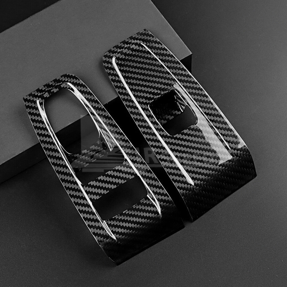 REAL HARD Carbon Fiber Window Control Button Cover For Subaru BRZ GR86 21-23 - detail view 7