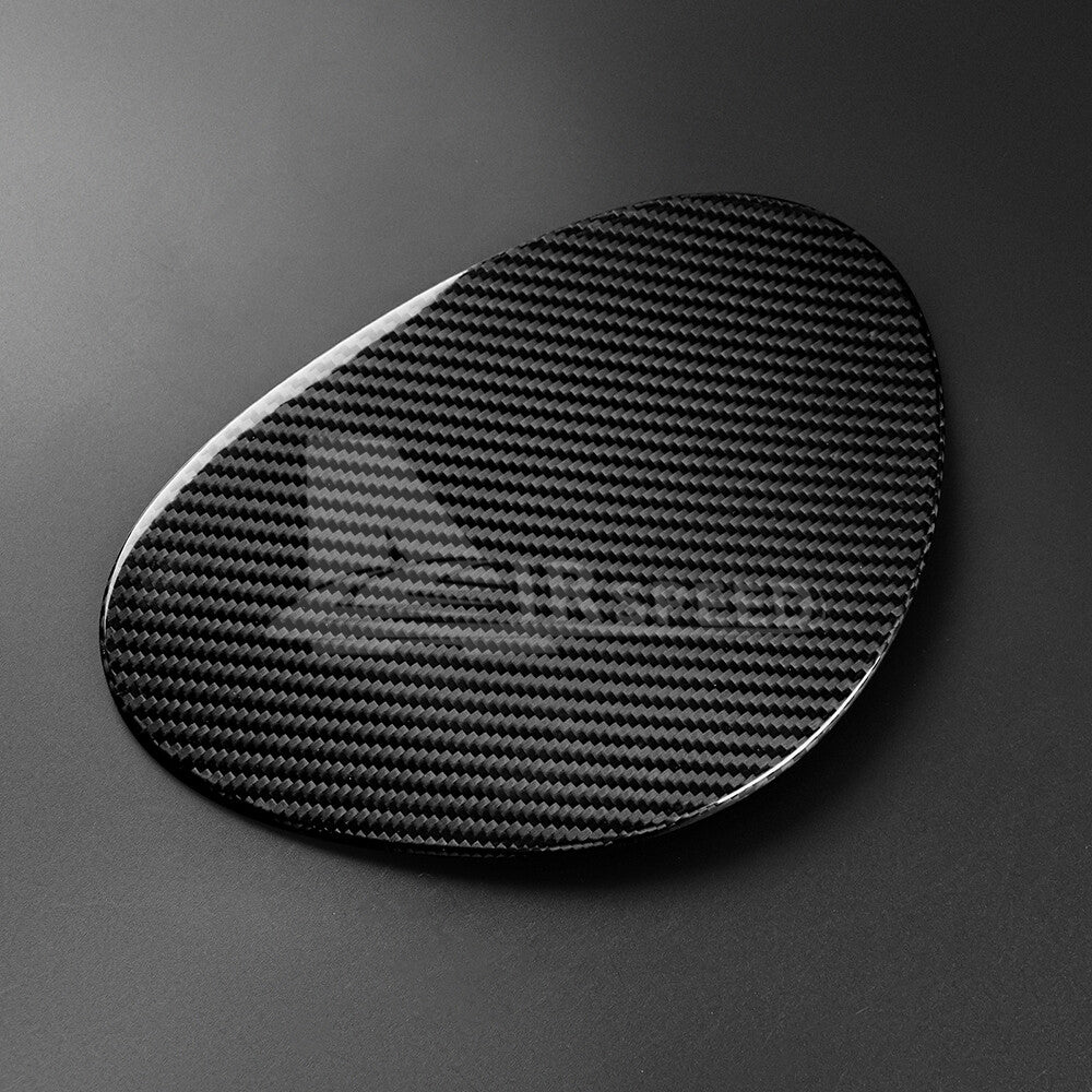 For Subaru BRZ GR86 21-23 Fuel Gas Tank Filler Cap Cover REAL HARD Carbon Fiber - detail view 5