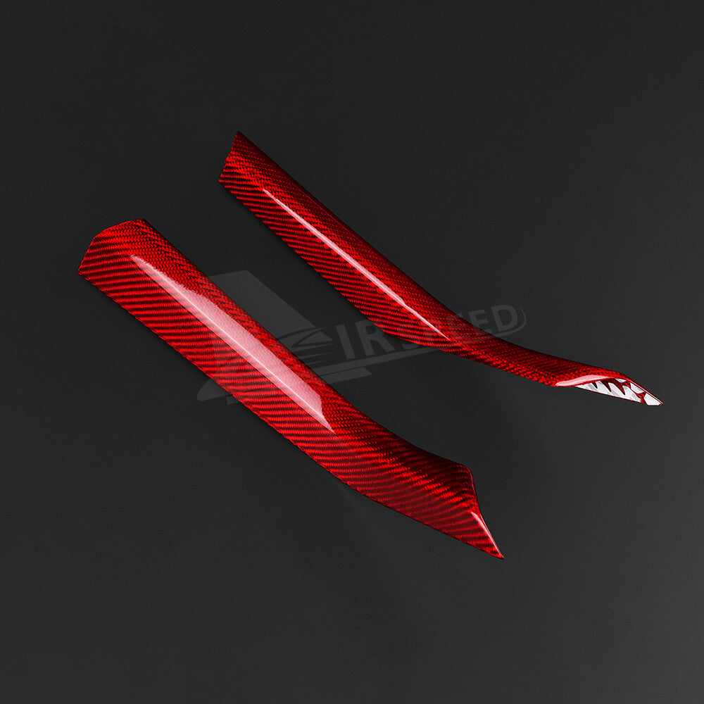 REAL HARD Carbon Fiber Gear Shift Console Side Cover For Subaru WRX STI 22-2023 - detail view 7