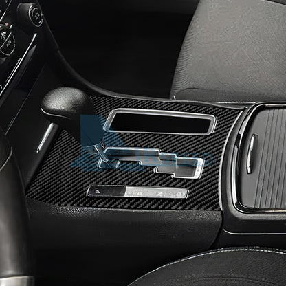 Interior Gear Shift Panel Cover For Chrysler 300/300C 11-14 Real Carbon Fiber（U.S. Stock）
