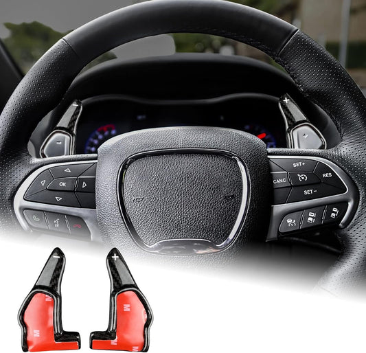 For Charger Challenger Durango SRT 2014-2025 Steering Wheel Paddle Shifter Trim - product view