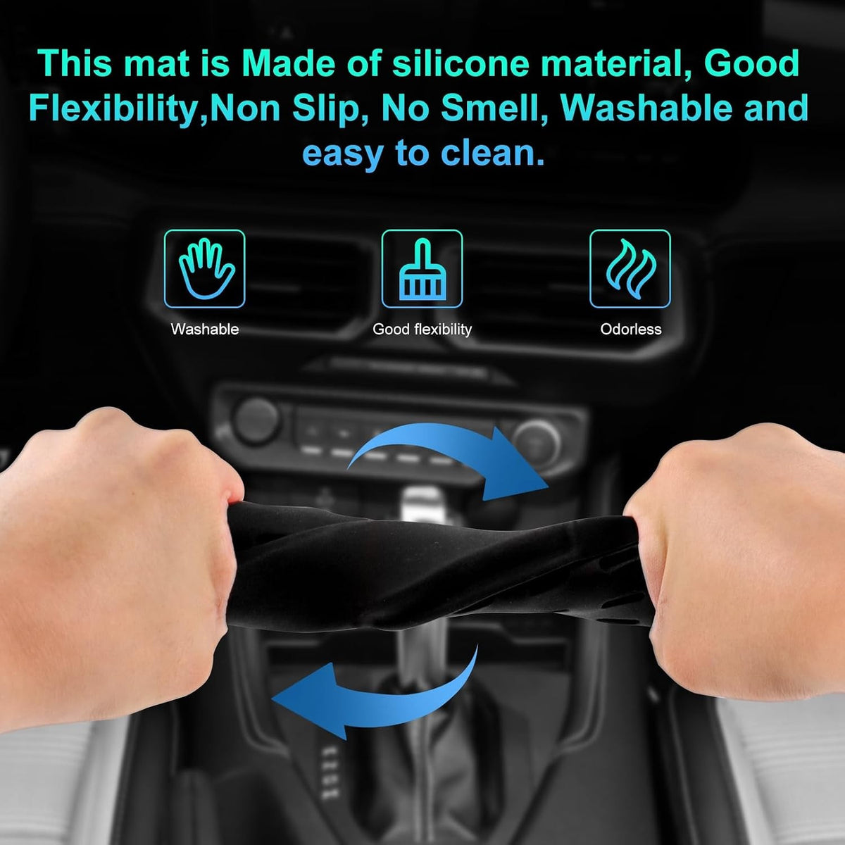 For 2024 Ford Mustang Silicone Wireless Charging Anti-slip Pad - FREE GIFT