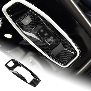 Black Hard Carbon Fiber Gear Shift Frame for Audi A3 2025+ Auto